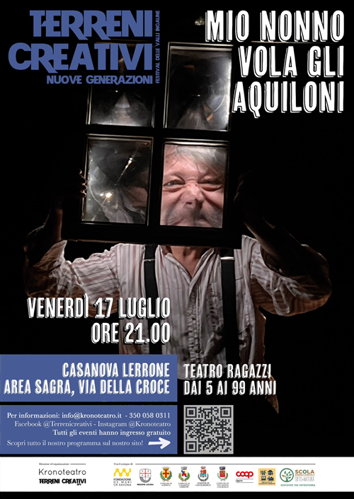 Festival delle valli inganue - Teatro per ragazzi - Mio nonno vola gli aquiloni